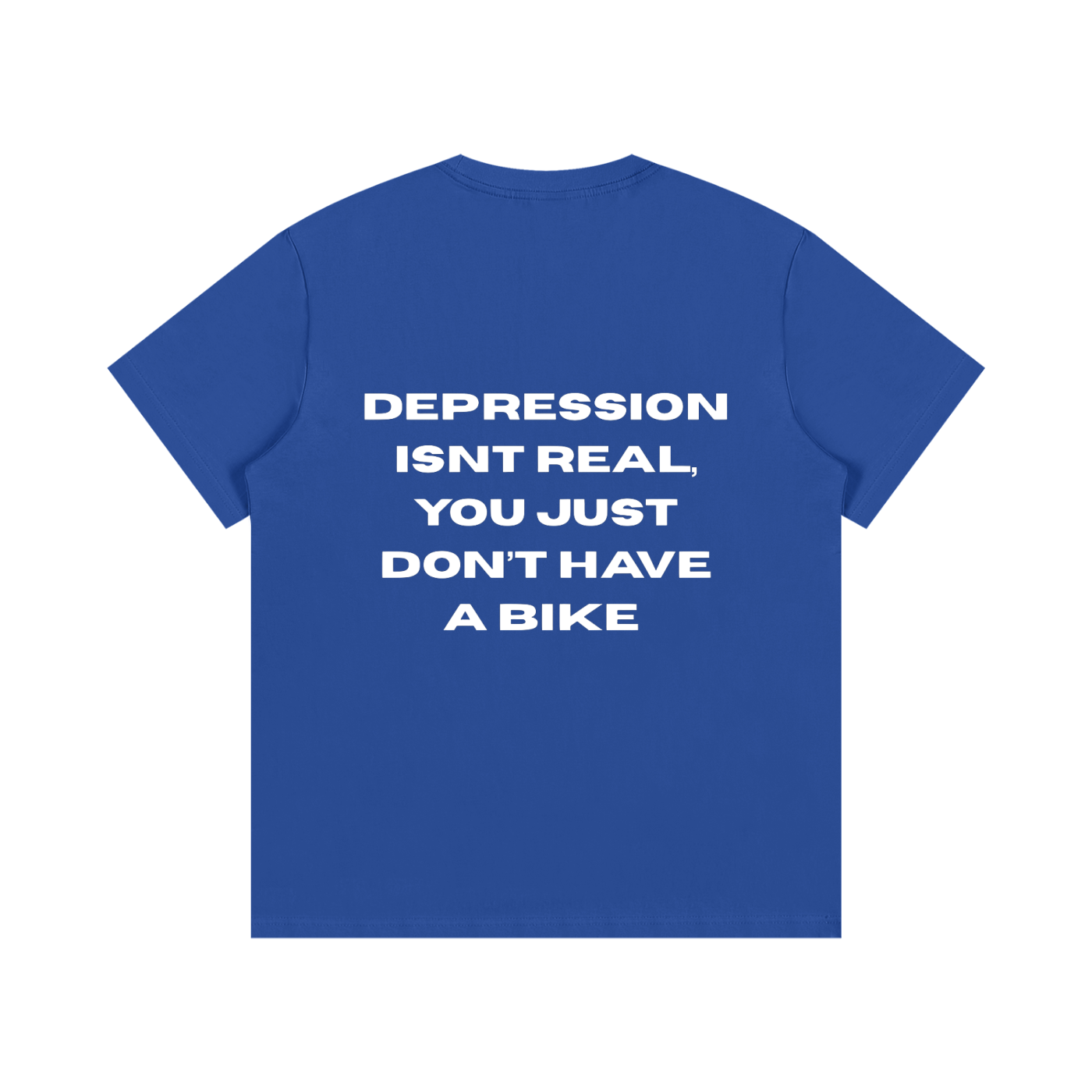 Graffiti Logo DEPRESSION ISNT REAL Tee