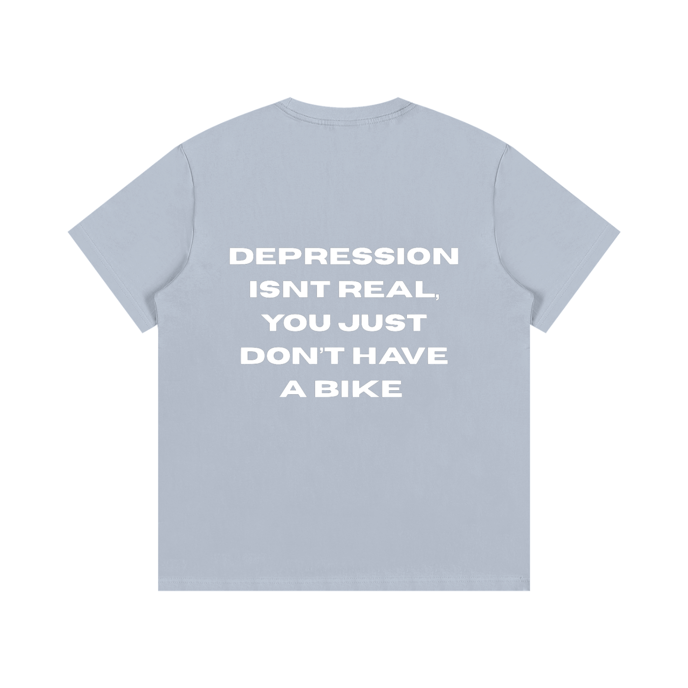 Graffiti Logo DEPRESSION ISNT REAL Tee