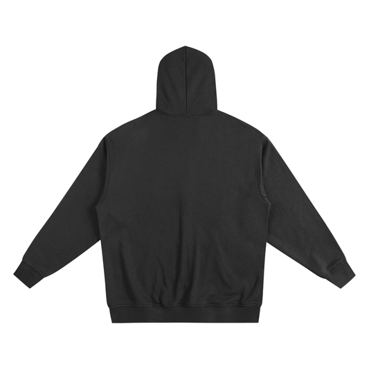 Heavyweight Zip-up Graffiti Logo Hoodie