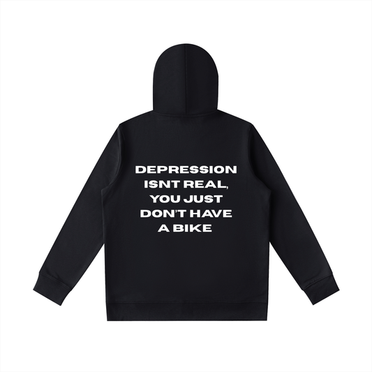 DEPRESSION ISNT REAL Oversized Hoodie